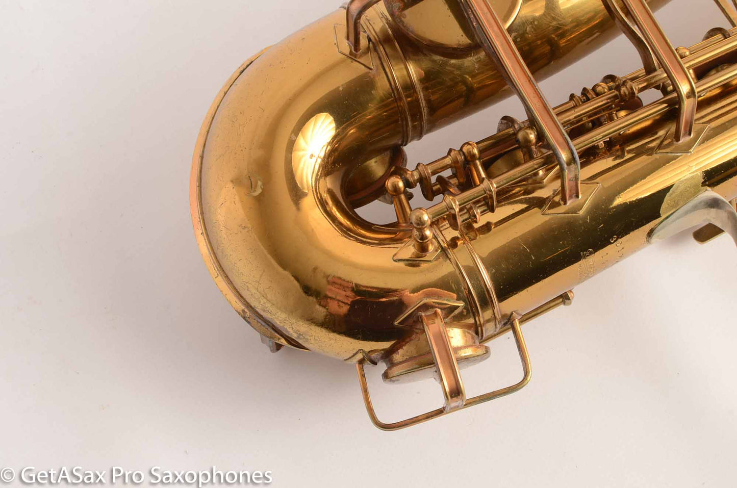 Buescher Big B Model 140 Alto Saxophone 321761 Original Lacquer Very Good Condition