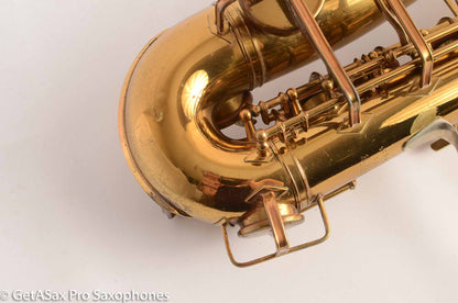 Buescher Big B Model 140 Alto Saxophone 321761 Original Lacquer Very Good Condition