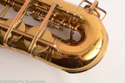 Buescher Big B Model 140 Alto Saxophone 321761 Original Lacquer Very Good Condition