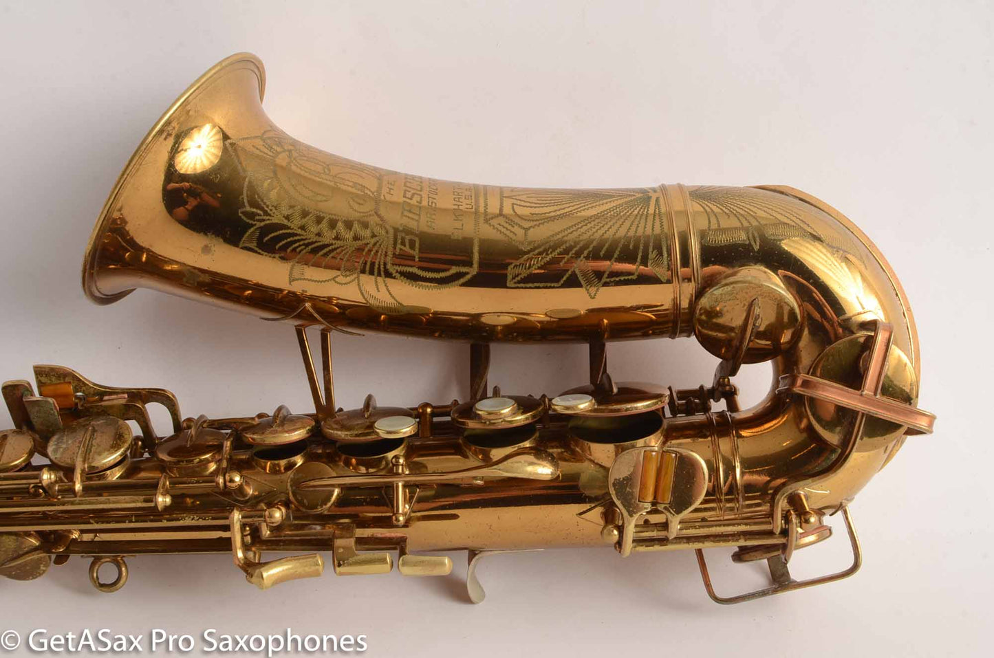 Buescher Big B Model 140 Alto Saxophone 321761 Original Lacquer Very Good Condition