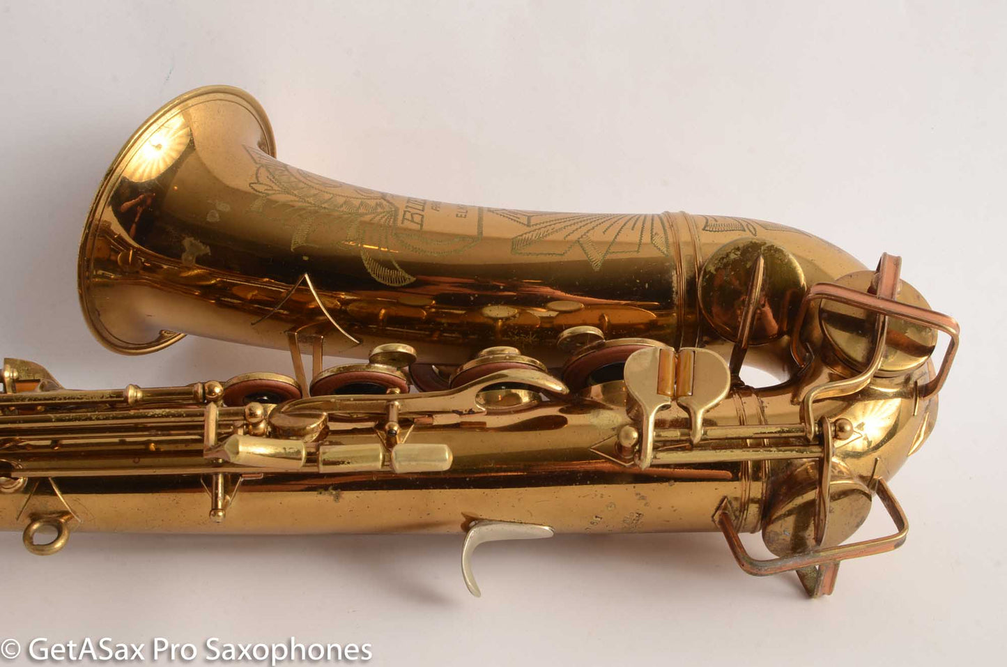 Buescher Big B Model 140 Alto Saxophone 321761 Original Lacquer Very Good Condition