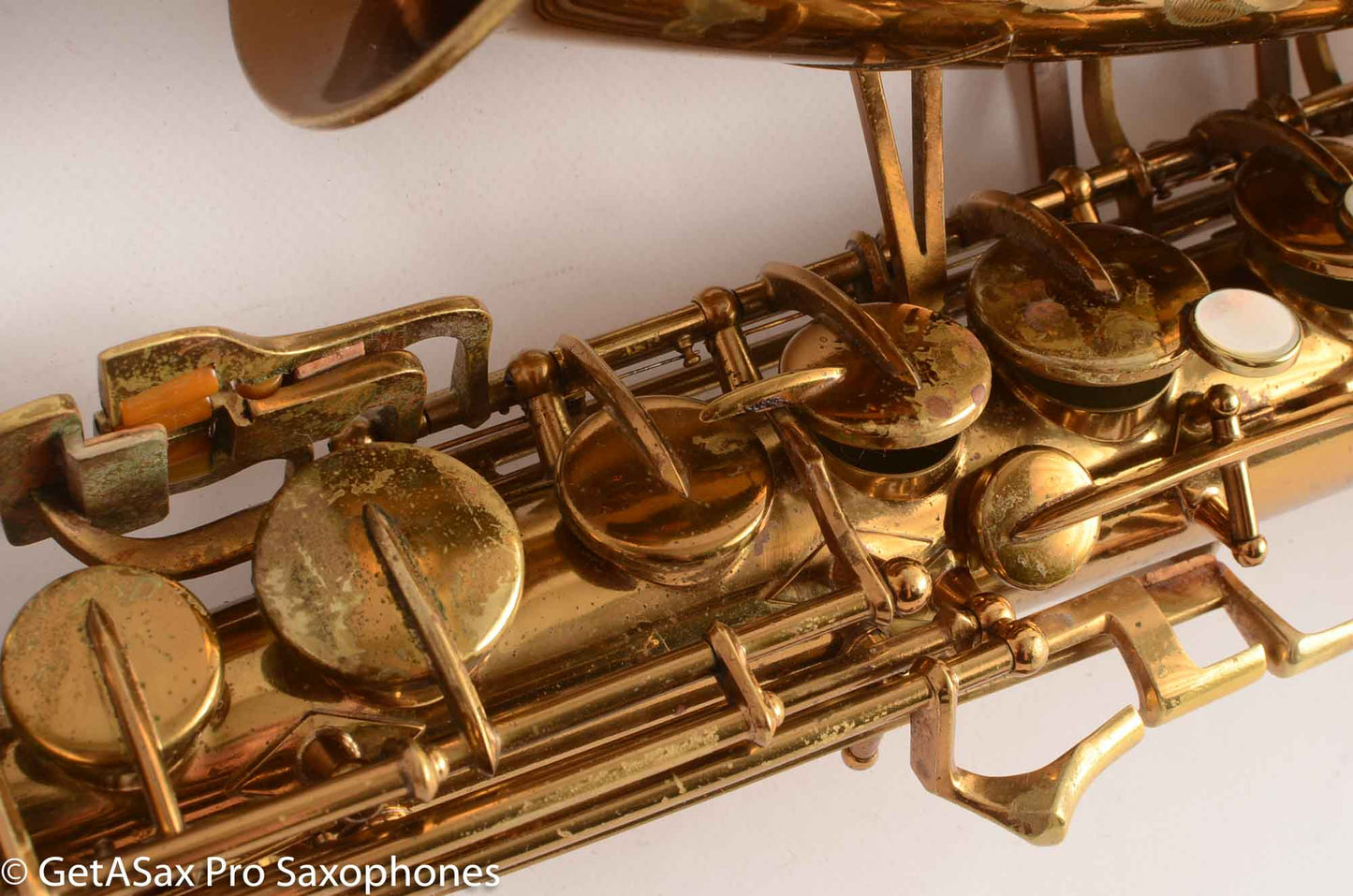 Buescher Big B Model 140 Alto Saxophone 321761 Original Lacquer Very Good Condition