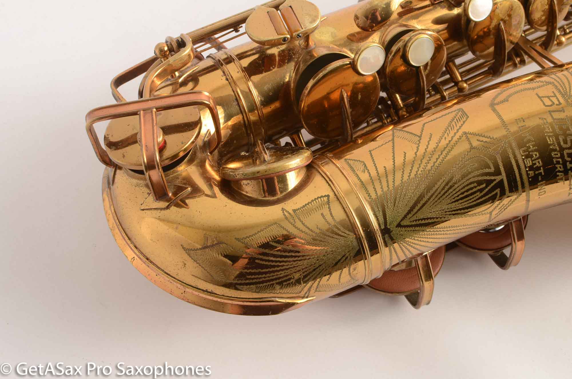 Buescher Big B Model 140 Alto Saxophone 321761 Original Lacquer