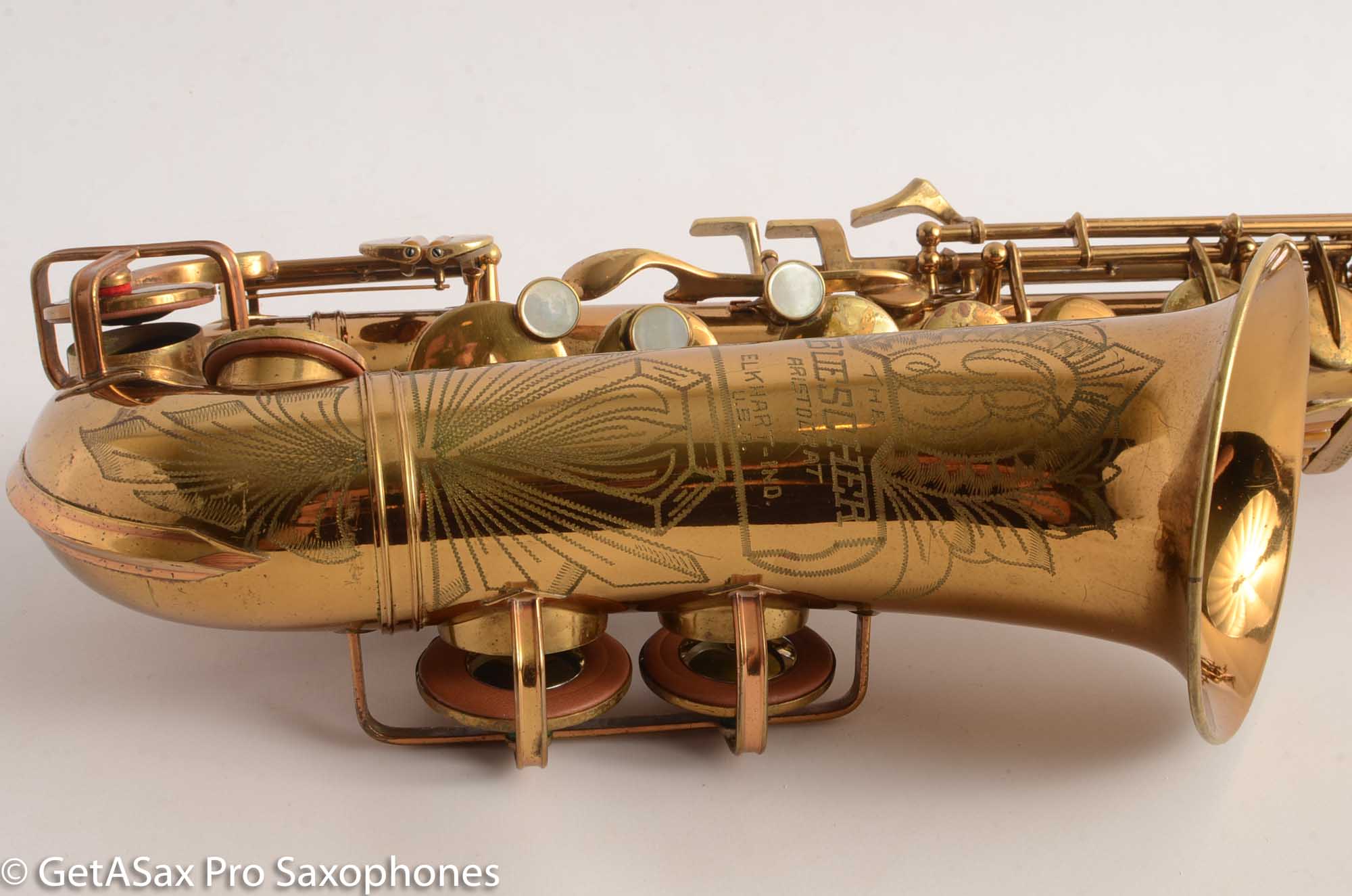 Buescher Big B Model 140 Alto Saxophone 321761 Original Lacquer