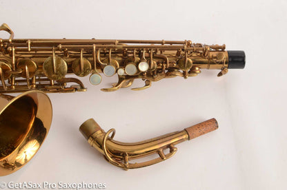 Buescher Big B Model 140 Alto Saxophone 321761 Original Lacquer Very Good Condition