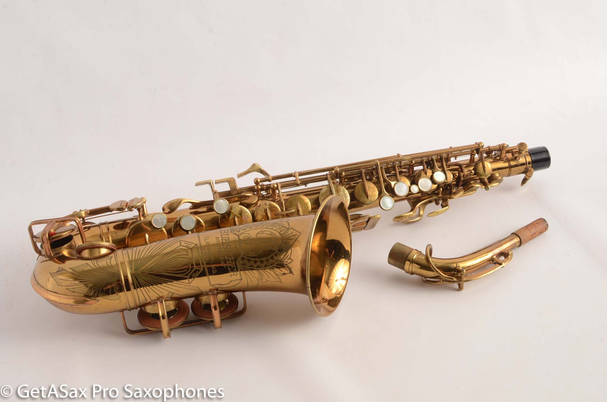 Buescher Big B Model 140 Alto Saxophone 321761 Original Lacquer