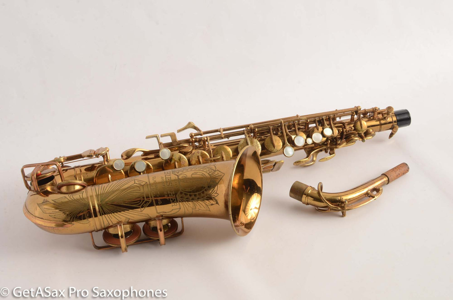 Buescher Big B Model 140 Alto Saxophone 321761 Original Lacquer Very Good Condition