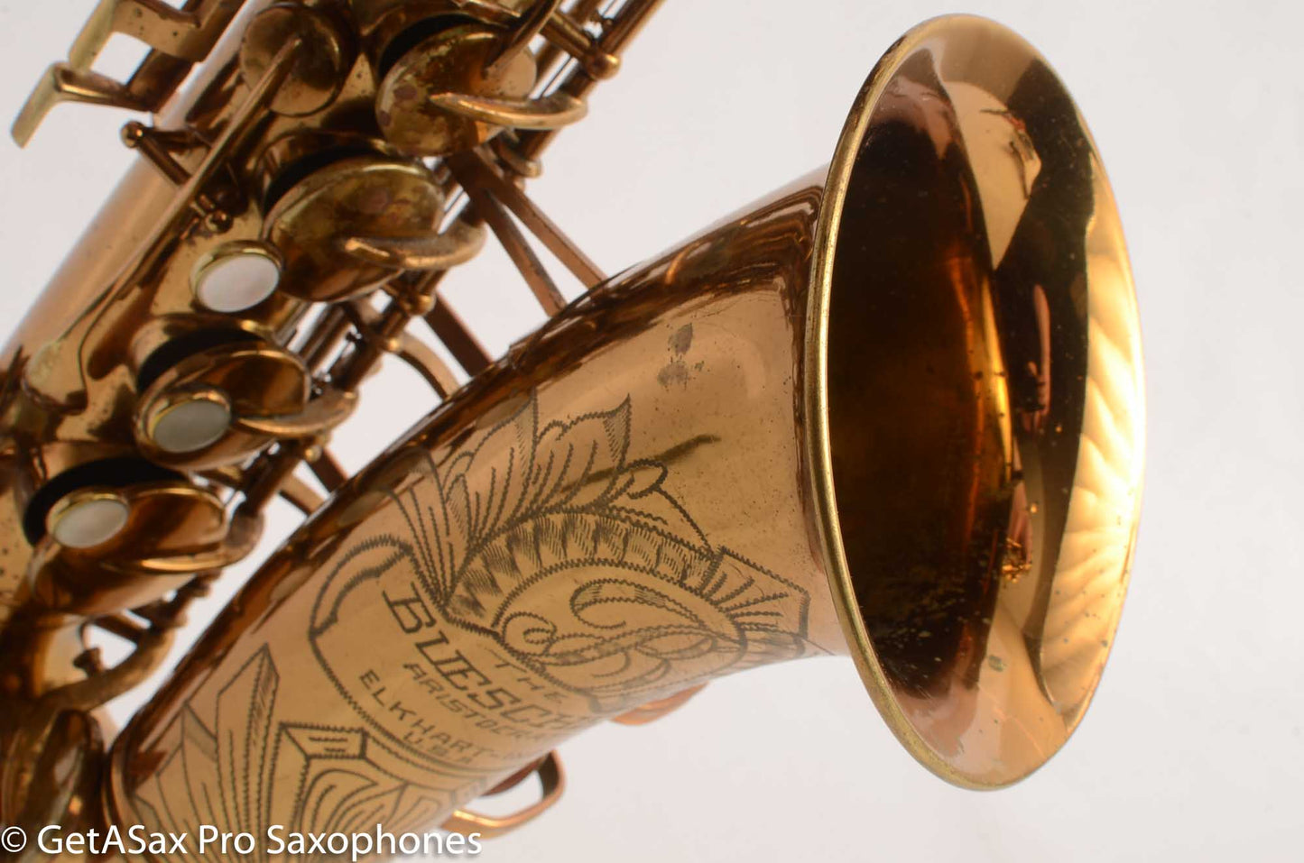 Buescher Big B Model 140 Alto Saxophone 321761 Original Lacquer Very Good Condition