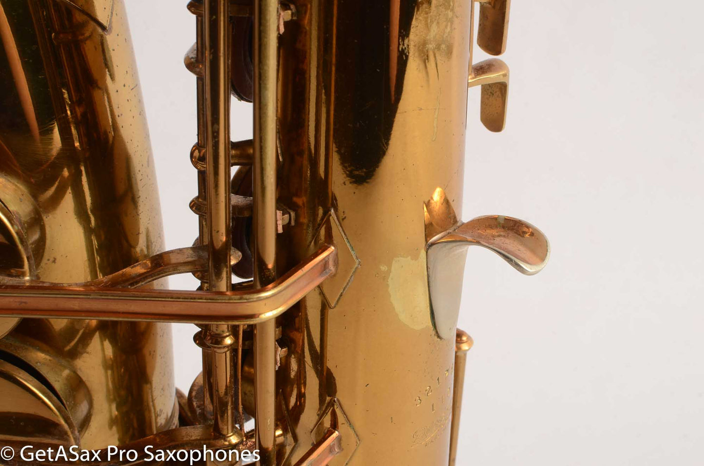 Buescher Big B Model 140 Alto Saxophone 321761 Original Lacquer Very Good Condition