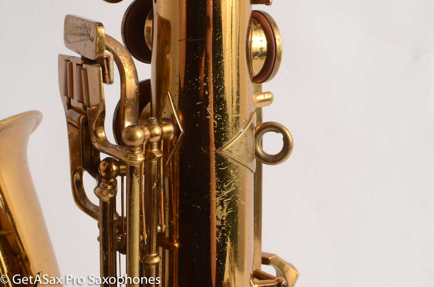 Buescher Big B Model 140 Alto Saxophone 321761 Original Lacquer Very Good Condition