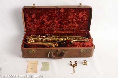 Buescher Big B Model 140 Alto Saxophone 329997 Original Lacquer Excellent Condition