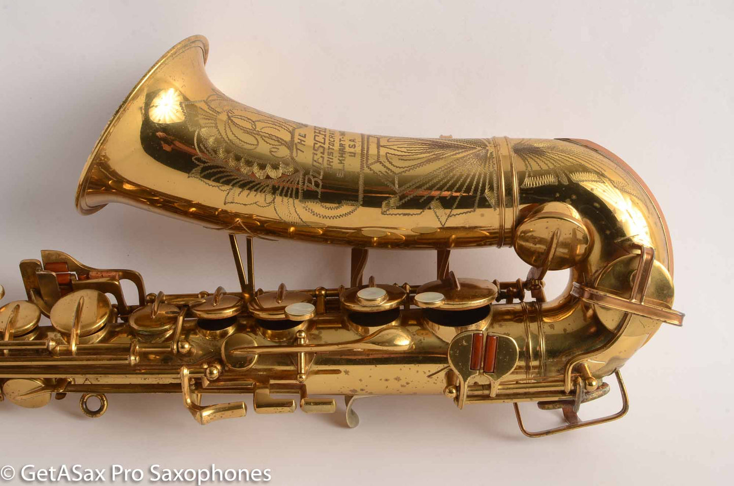 Buescher Big B Model 140 Alto Saxophone 329997 Original Lacquer Excellent Condition