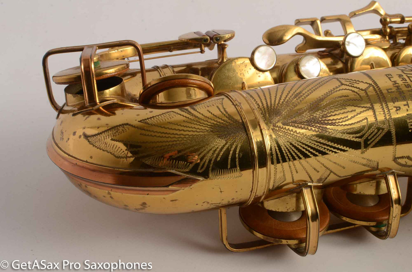 Buescher Big B Model 140 Alto Saxophone 329997 Original Lacquer Excellent Condition