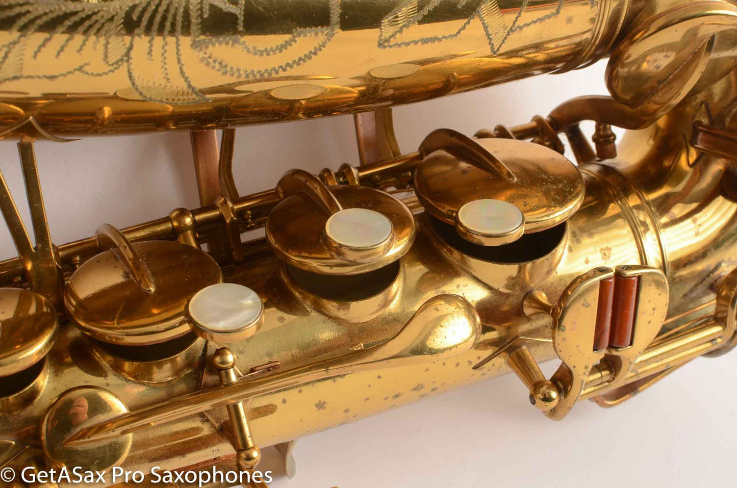 Buescher Big B Model 140 Alto Saxophone 329997 Original Lacquer Excellent Condition