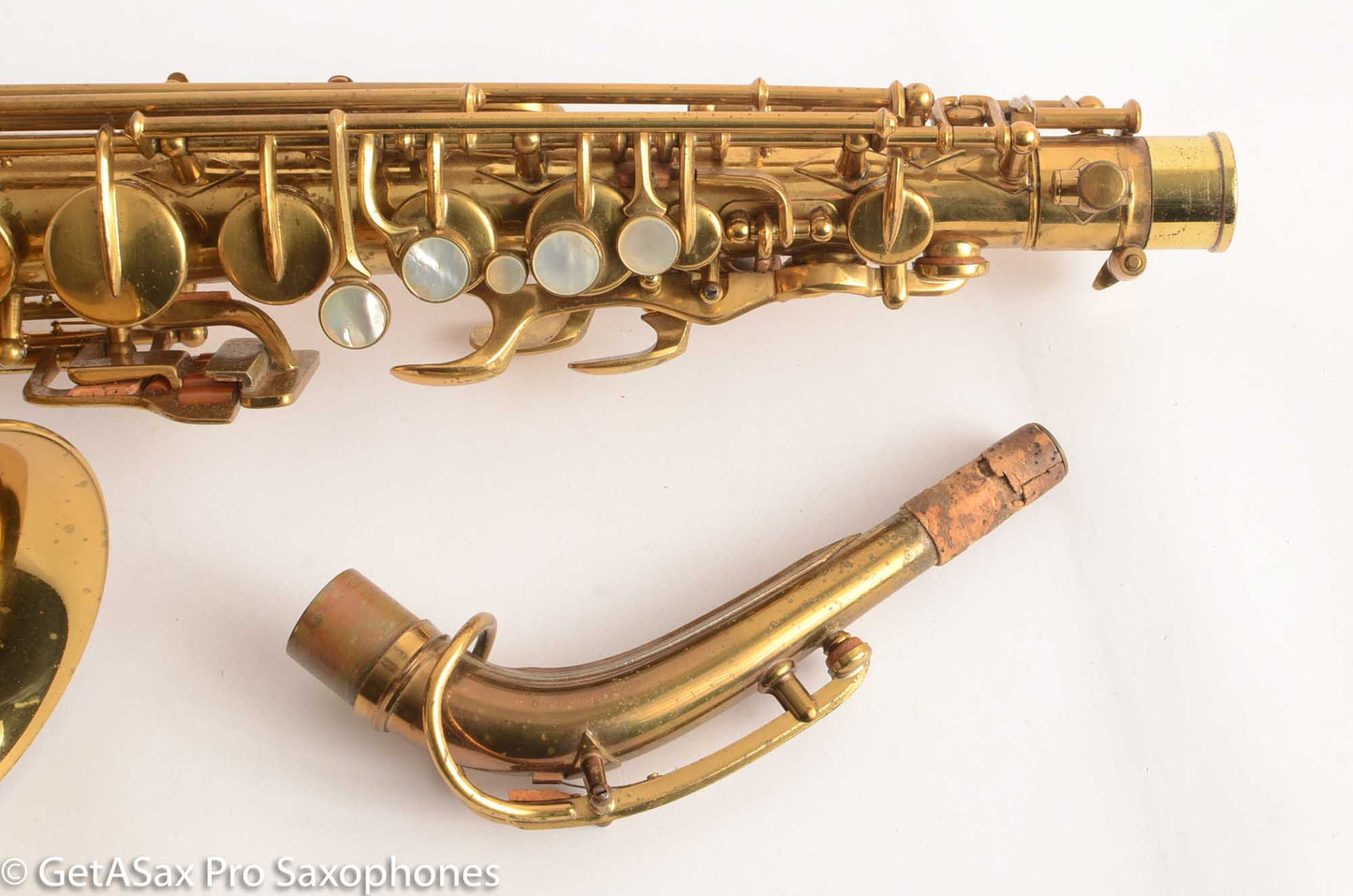 Buescher Big B Model 140 Alto Saxophone 329997 Original Lacquer Excellent Condition