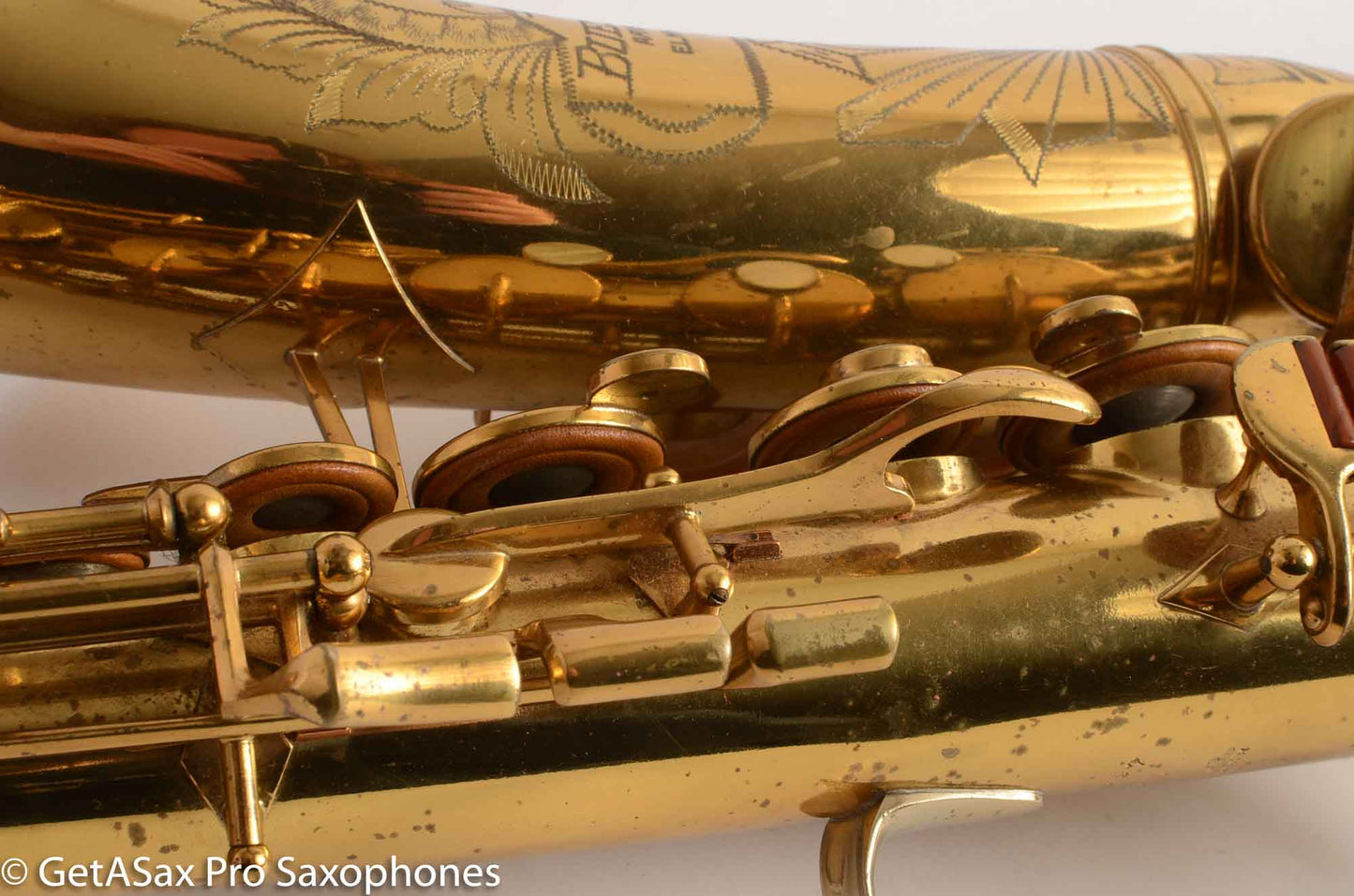 Buescher Big B Model 140 Alto Saxophone 329997 Original Lacquer Excellent Condition