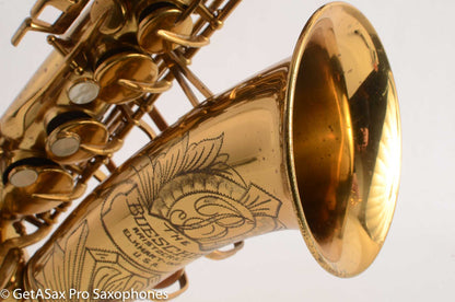 Buescher Big B Model 140 Alto Saxophone 329997 Original Lacquer Excellent Condition