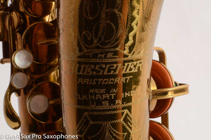 Buescher Big B Alto Original Lacquer Excellent Condition!