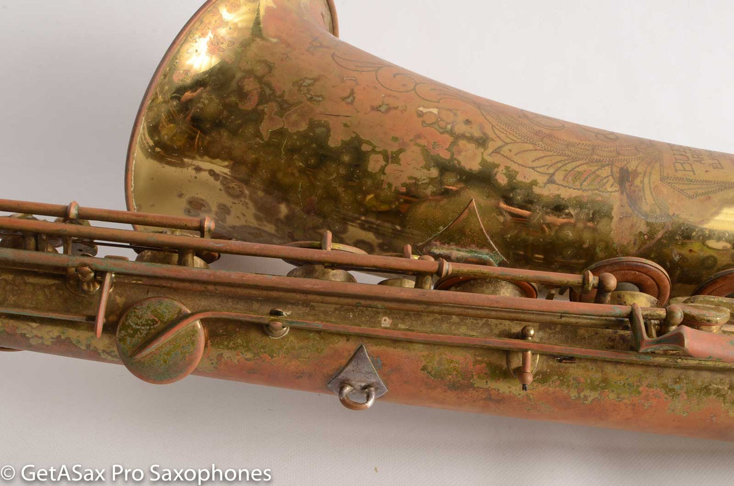 Buescher Big B Baritone 345xxx Original Lacquer Model 129 Good Deal