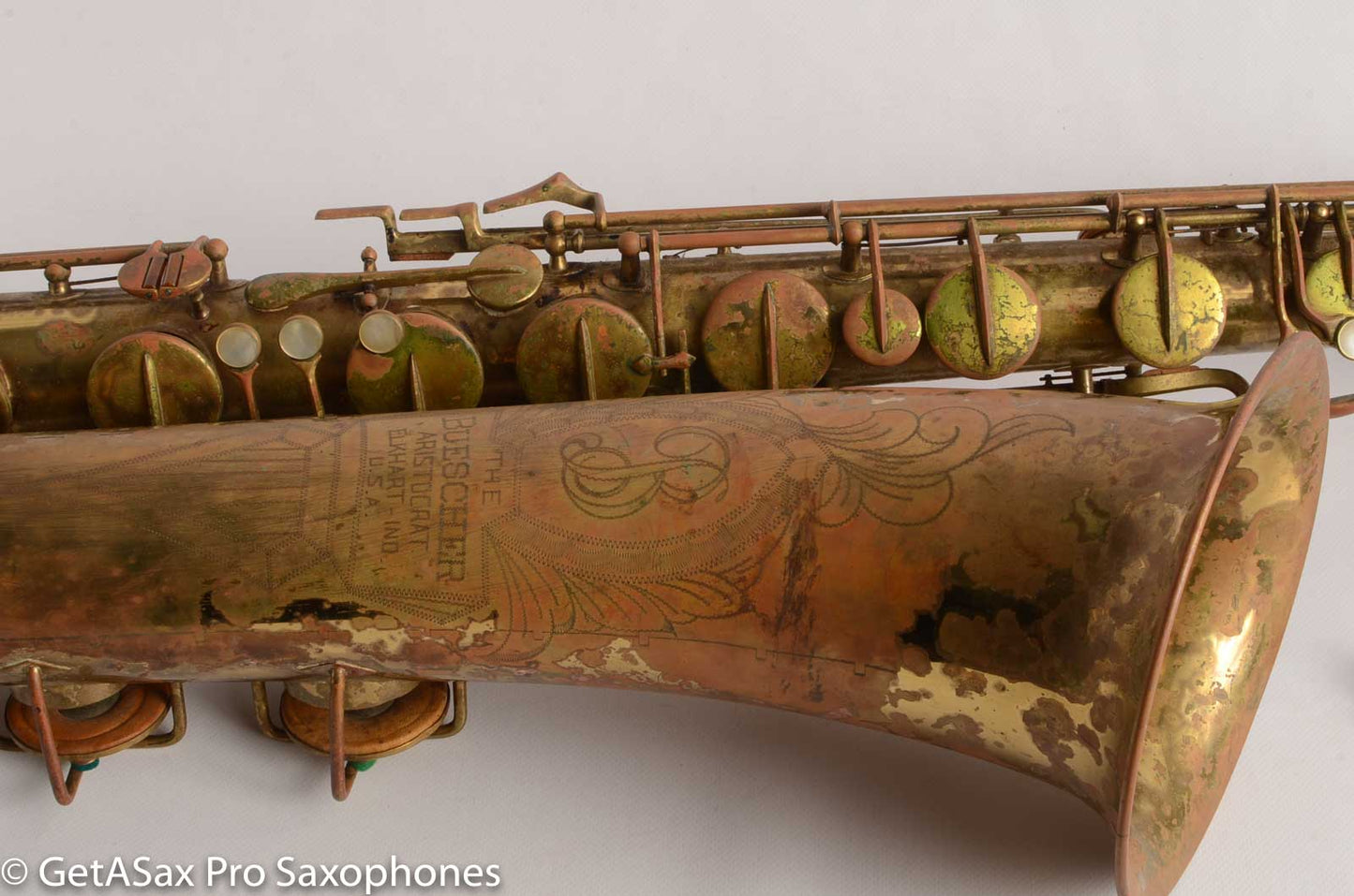 Buescher Big B Baritone 345xxx Original Lacquer Model 129 Good Deal