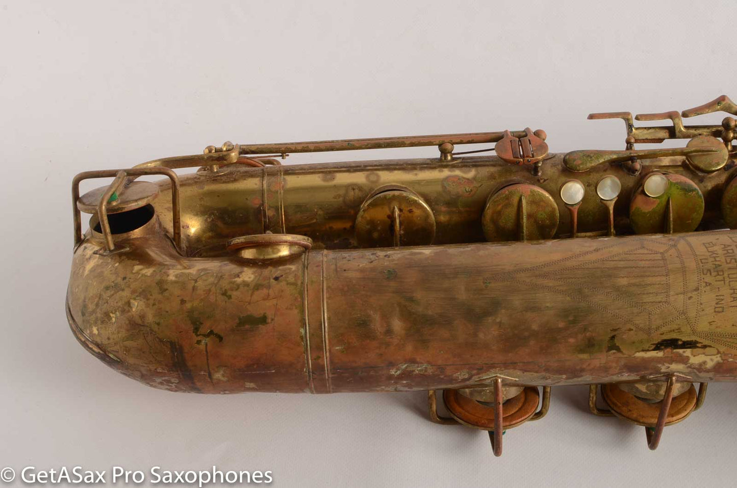 Buescher Big B Baritone 345xxx Original Lacquer Model 129 Good Deal