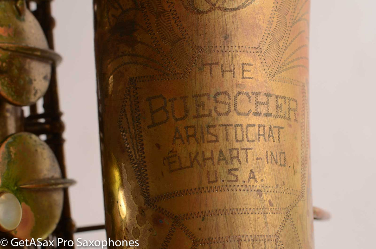 Buescher Big B Baritone 345xxx Original Lacquer Model 129 Good Deal