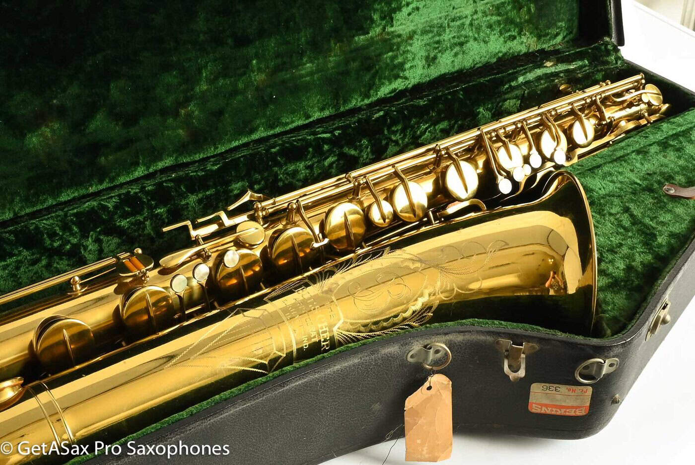 Buescher Big B Baritone Saxophone Amazing Condition All Original!