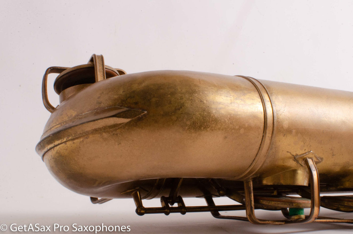 Buescher Big B Tenor 156 Gold Paint over Lacquer Needs Overhaul 338589