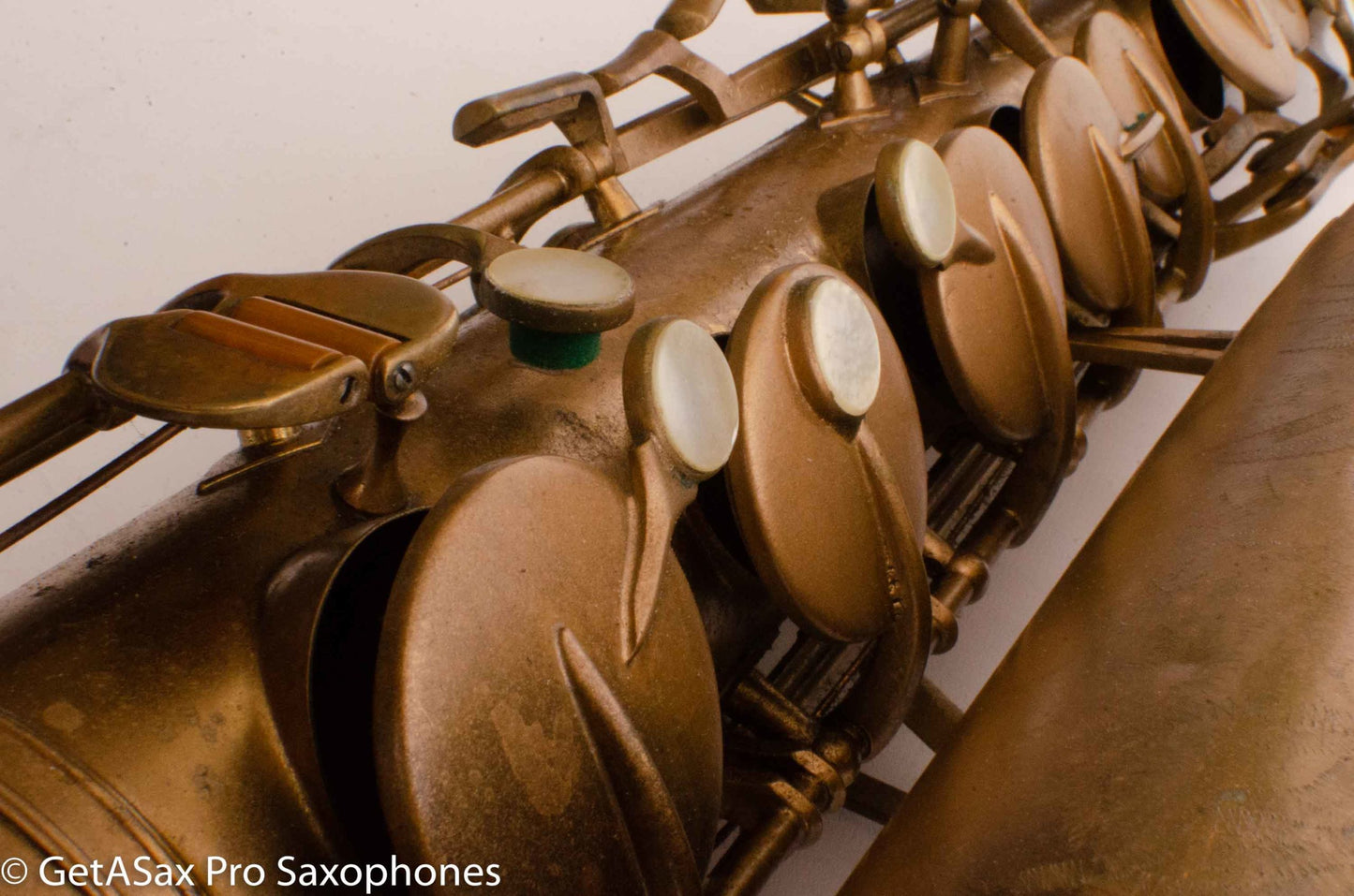 Buescher Big B Tenor 156 Gold Paint over Lacquer Needs Overhaul 338589