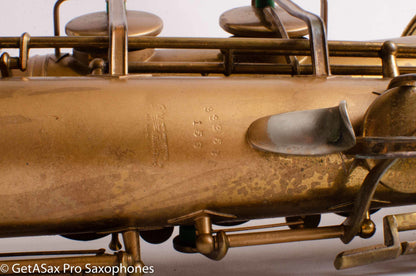 Buescher Big B Tenor 156 Gold Paint over Lacquer Needs Overhaul 338589