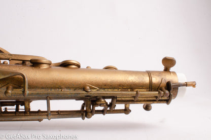 Buescher Big B Tenor 156 Gold Paint over Lacquer Needs Overhaul 338589
