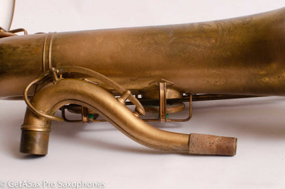Buescher Big B Tenor 156 Gold Paint over Lacquer Needs Overhaul 338589