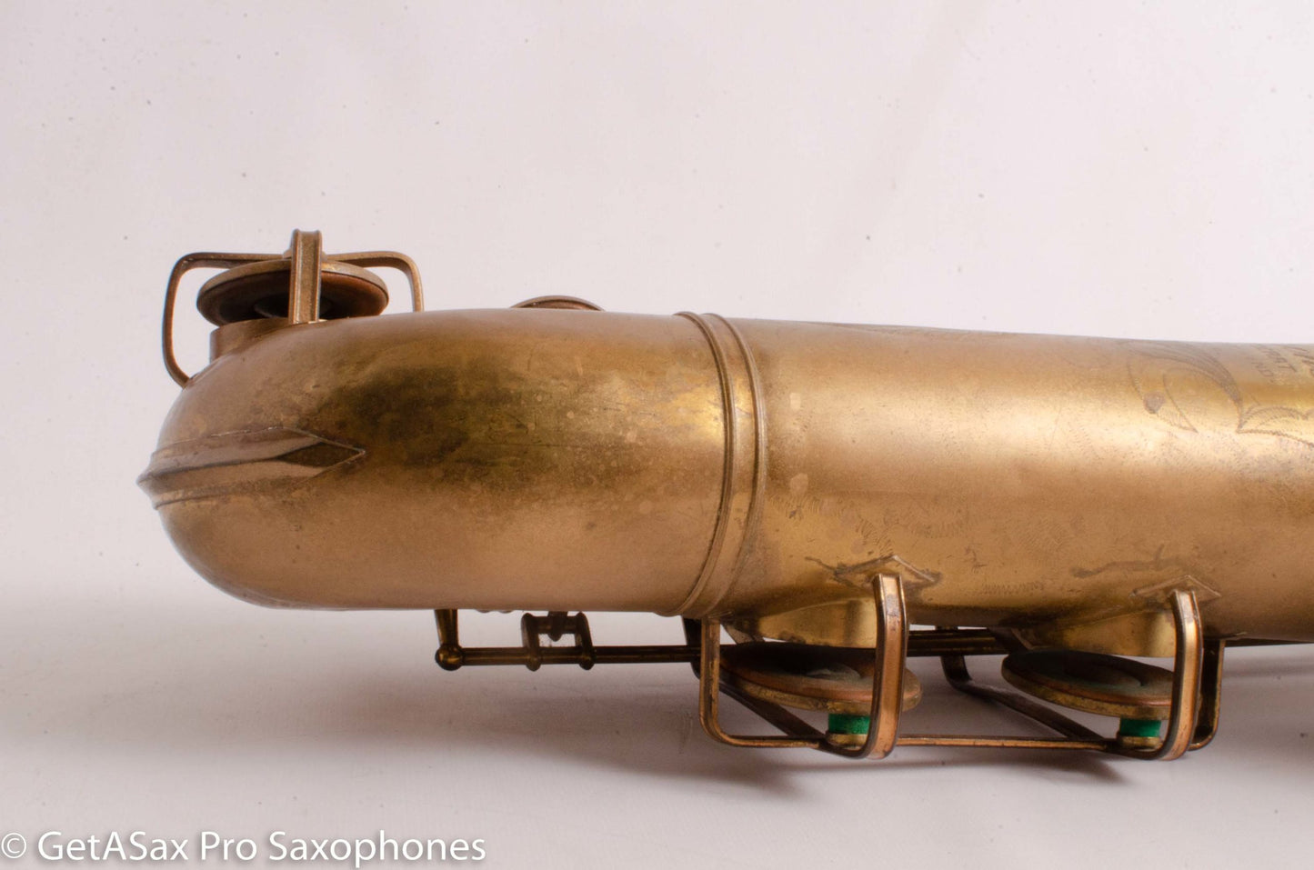 Buescher Big B Tenor 156 Gold Paint over Lacquer Needs Overhaul 338589