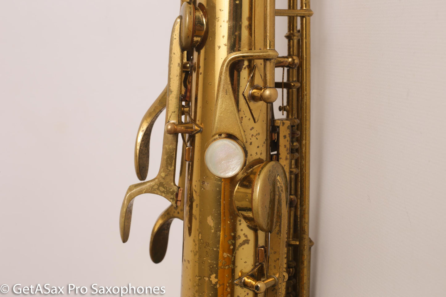 Buescher Aristocrat Big B Tenor Original Lacquer Needs Overhaul