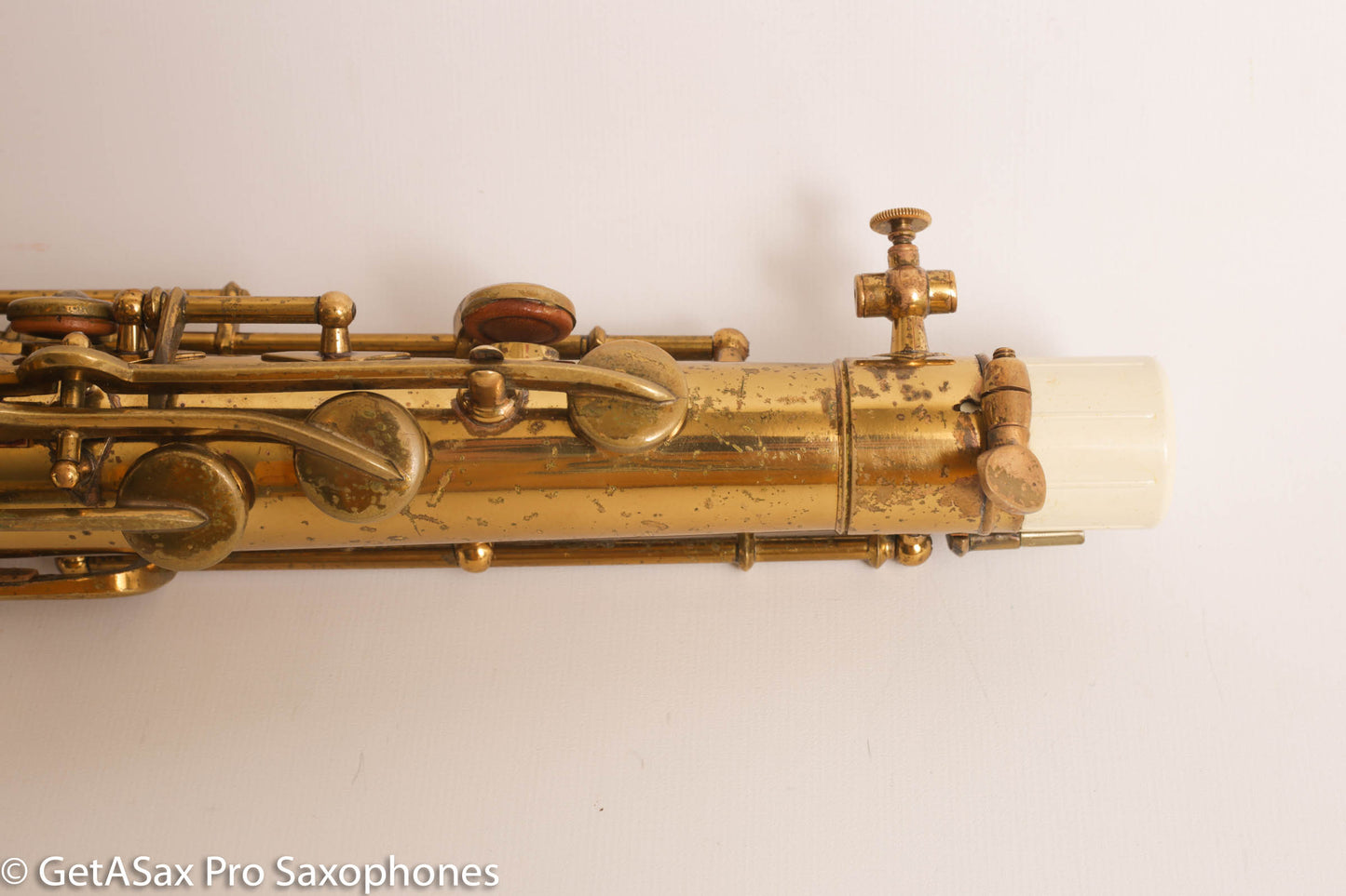 Buescher Aristocrat Big B Tenor Original Lacquer Needs Overhaul