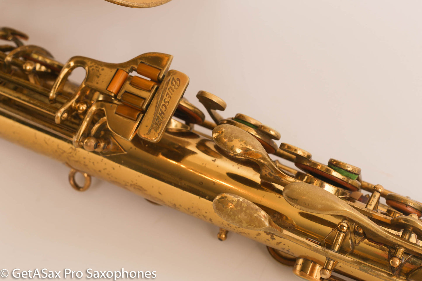 Buescher Aristocrat Big B Tenor Original Lacquer Needs Overhaul