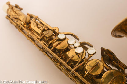 Buescher Aristocrat Big B Tenor Original Lacquer Needs Overhaul