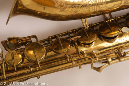Buescher Aristocrat Big B Tenor Original Lacquer Needs Overhaul