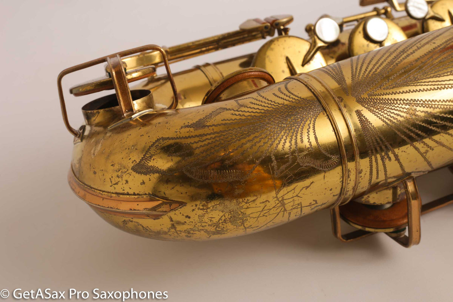 Buescher Aristocrat Big B Tenor Original Lacquer Needs Overhaul