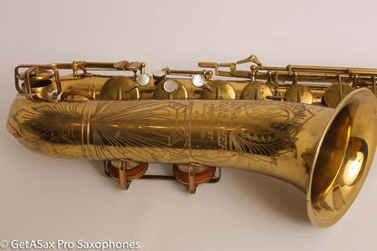 Buescher Aristocrat Big B Tenor Original Lacquer Needs Overhaul