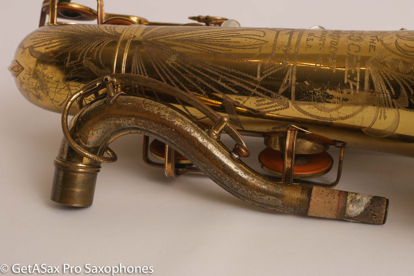 Buescher Aristocrat Big B Tenor Original Lacquer Needs Overhaul