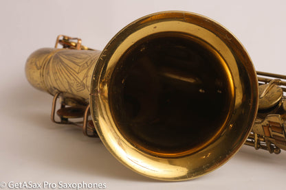 Buescher Aristocrat Big B Tenor Original Lacquer Needs Overhaul