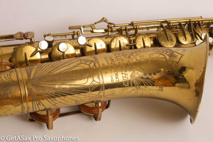Buescher Aristocrat Big B Tenor Original Lacquer Needs Overhaul