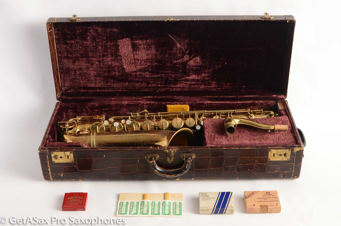 Buescher Big B Tenor 294701 GREAT Deal Needs Overhaul Refinished