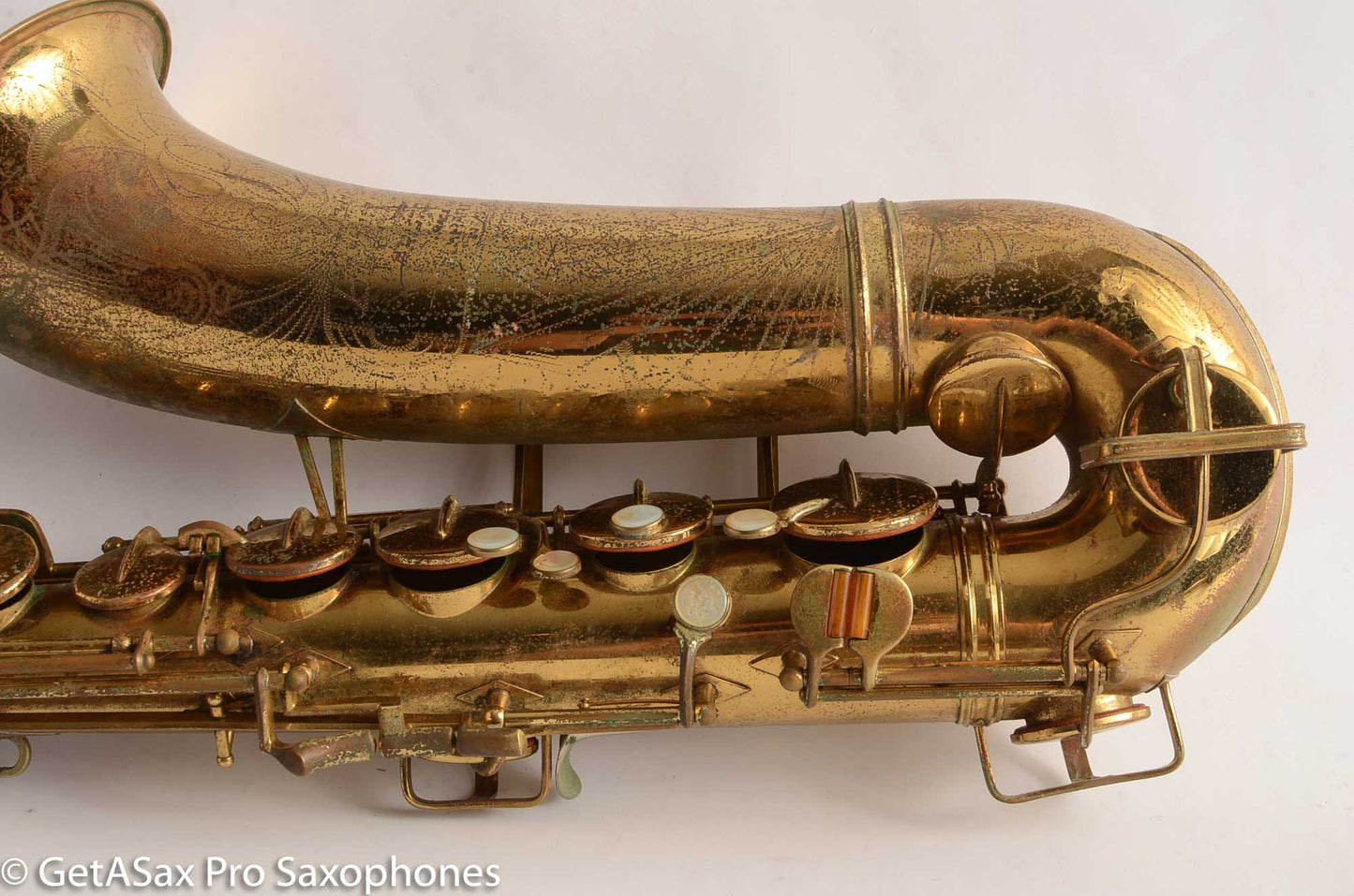 Buescher Big B Tenor 294701 GREAT Deal Needs Overhaul Refinished