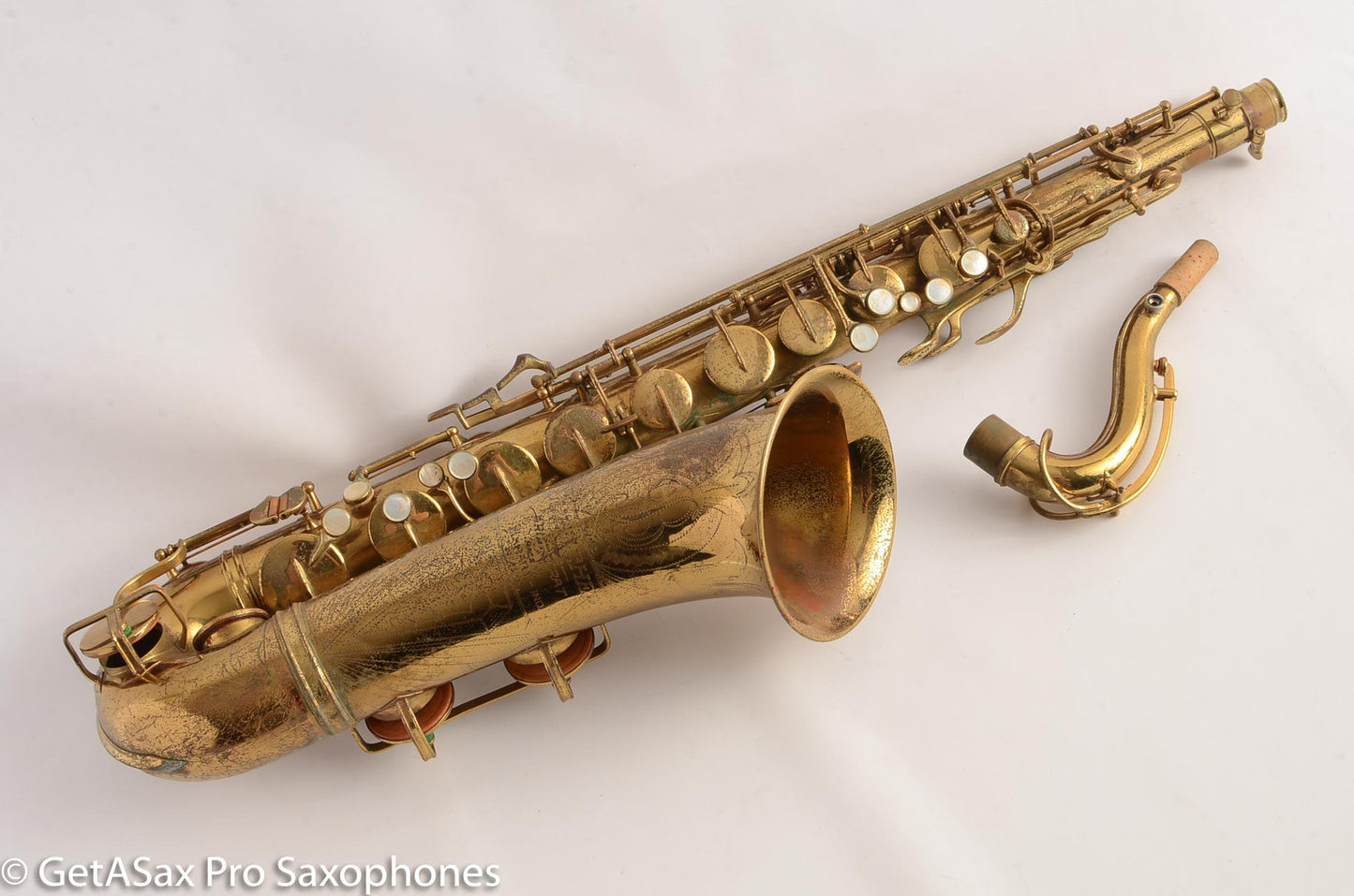 Buescher Big B Tenor 294701 GREAT Deal Needs Overhaul Refinished