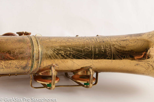 Buescher Big B Tenor 294701 GREAT Deal Needs Overhaul Refinished