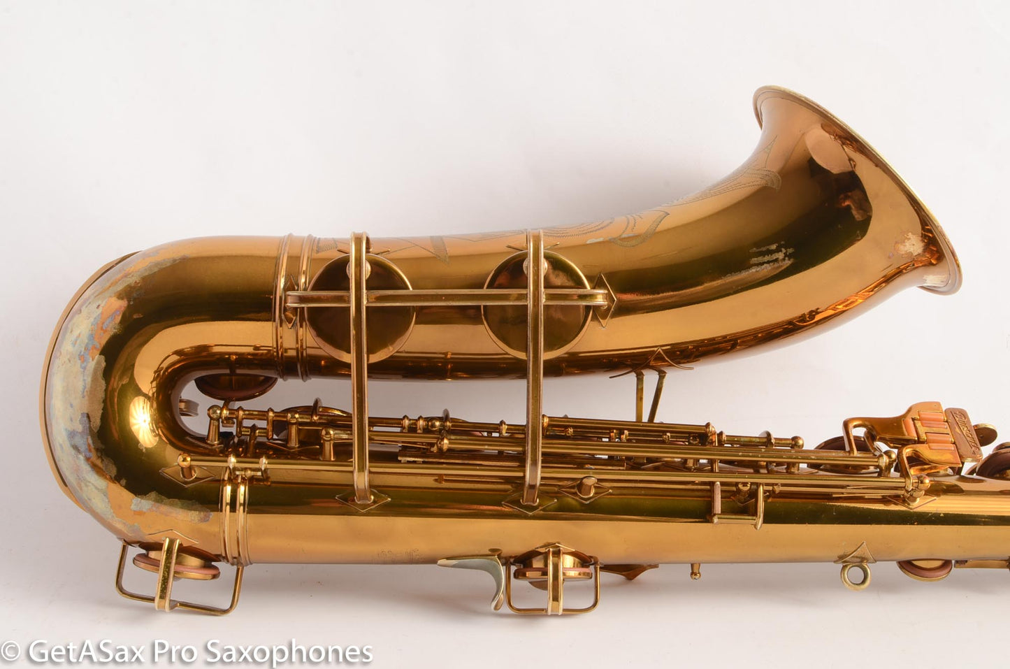 Buescher Big B Tenor Saxophone 293523 Original Lacquer Fresh Full Overhaul Excellent!