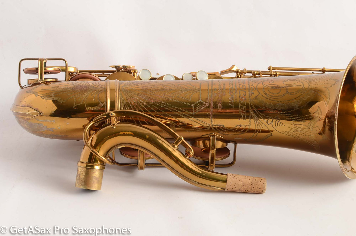 Buescher Big B Tenor Saxophone 293523 Original Lacquer Fresh Full Overhaul Excellent!