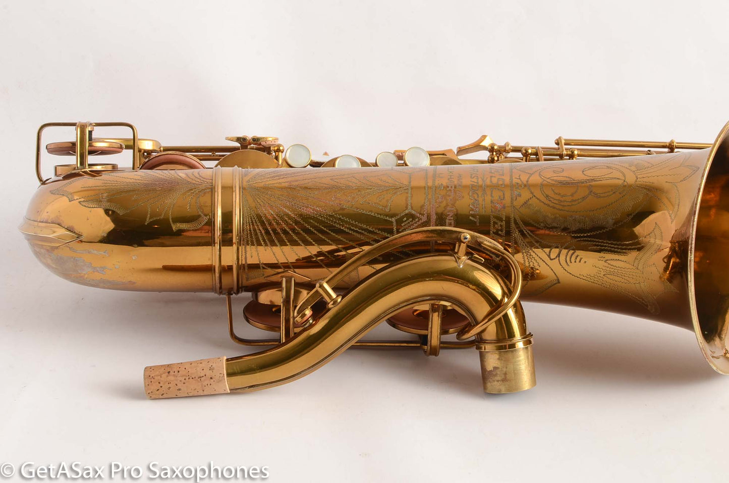 Buescher Big B Tenor Saxophone 293523 Original Lacquer Fresh Full Overhaul Excellent!